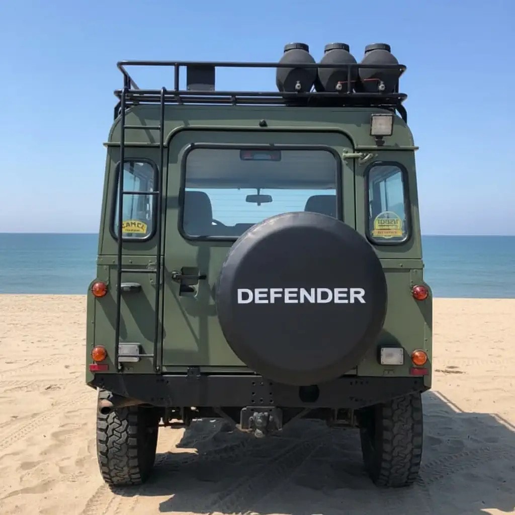 Defender Spare Wheel Tire Cover